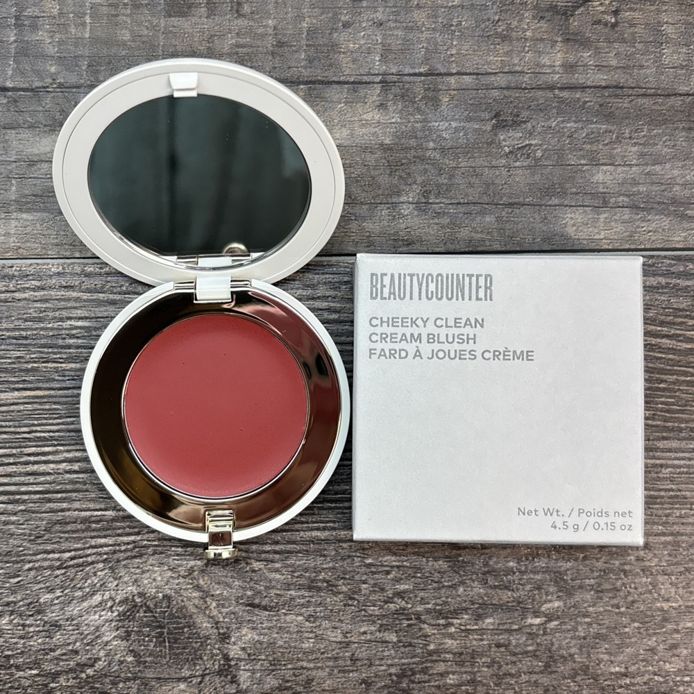 Beautycounter Cheeky Clean Cream Blush Goji New In Box